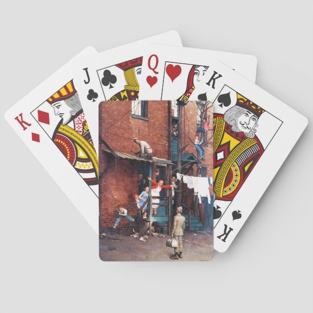 Homecoming G.I. Playing Cards (Back)