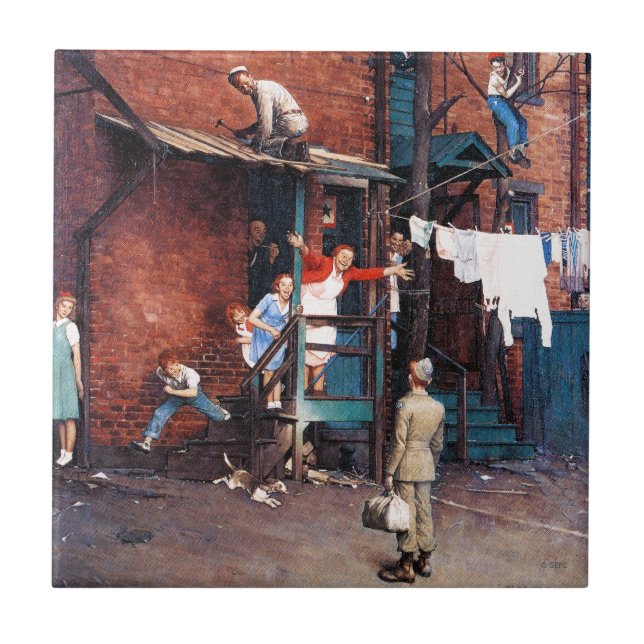 Homecoming G.I. Tile (Front)