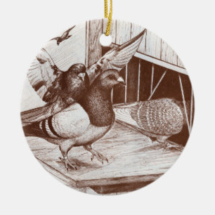 Homecoming Homers Ceramic Ornament