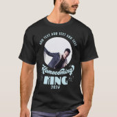 Homecoming King Blue HOCO Photo T-Shirt (Front)