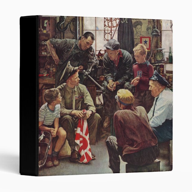 Homecoming Marine Binder (Front/Spine)