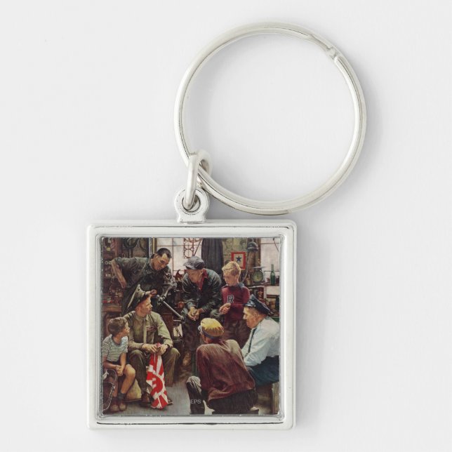 Homecoming Marine Keychain (Front)