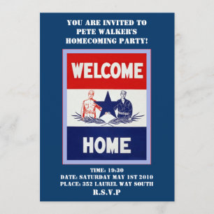 Homecoming Party Invitation