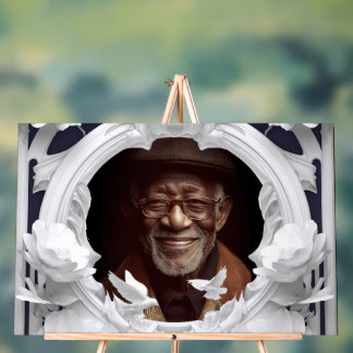 Homegoing acrylic sign