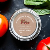 Homegrown & Handmade Kraft Tomato Sauce Mason Jar 