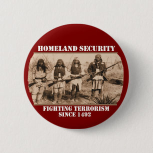 Homeland Security 2 Inch Round Button