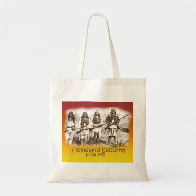 Homeland Security Apache Tote Bag (Front)