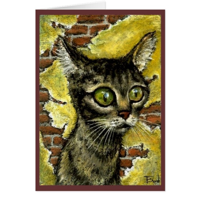 Homeless kitty card (Front)