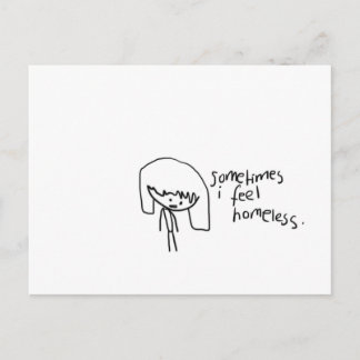 Homeless Postcard
