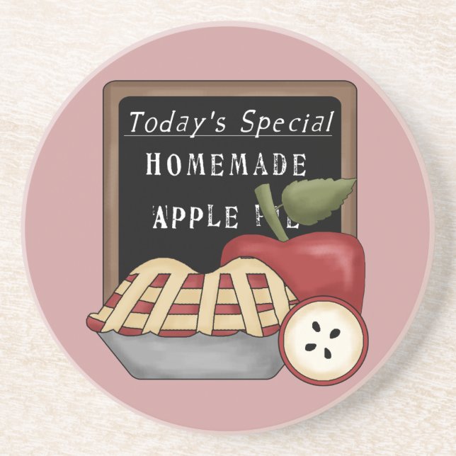 Homemade Apple Pie Coaster (Front)