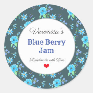Homemade Baked Goods Preserve Jam Custom Label 