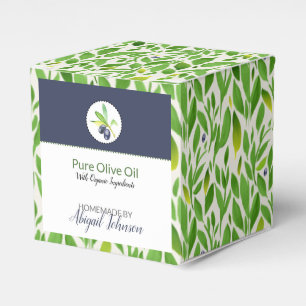Homemade Bath & Body Packaging   Olive Oil Box