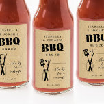 Homemade BBQ Sauce Favour Sticker<br><div class="desc">Homemade BBQ Sauce Favour Sticker - Personalize a BBQ Sauce Label for favours for your engagement party,  shower,  rehearsal dinner,  or wedding.</div>