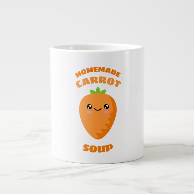 Homemade Carrot Soup Large Coffee Mug (Front)