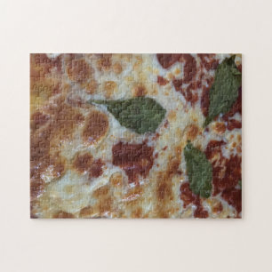 Homemade Cheese Pizza Cooking Jigsaw Puzzle