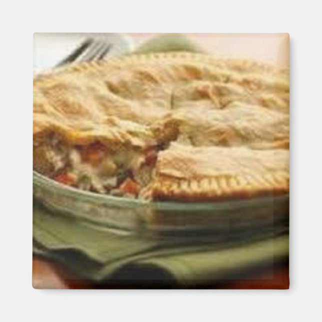 Homemade Chicken Pot Pie Magnet (Front)