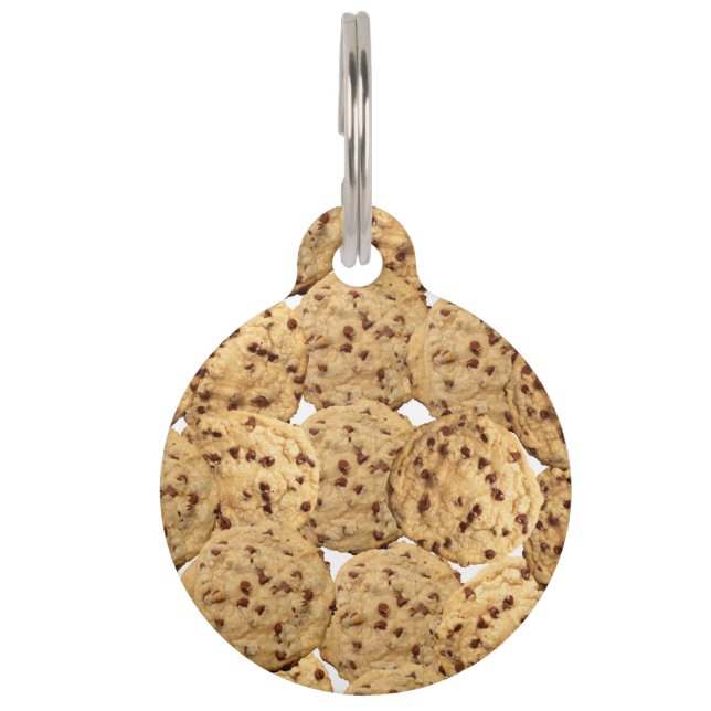 Homemade Chocolate Chip Cookies Pet Tag (Back)