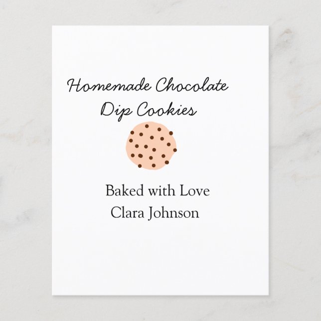 Homemade cookiers add your text name custom  throw (Front)
