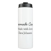 Homemade cookiers add your text name custom  throw