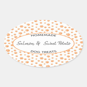 Homemade Dog Treat Label