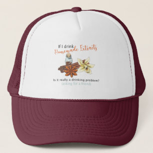 Homemade extract funny hat, baker gift idea trucker hat