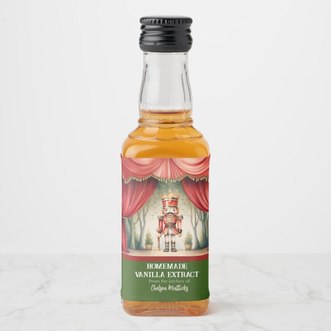 Homemade extract labels, personalized label (Front)