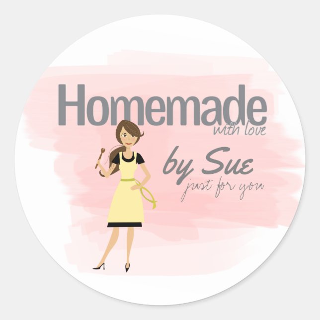 Homemade for You with Style Stickers (Front)