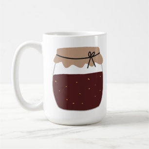 Homemade Fruit Jam Jar Kitchen Decor Coffee Mug