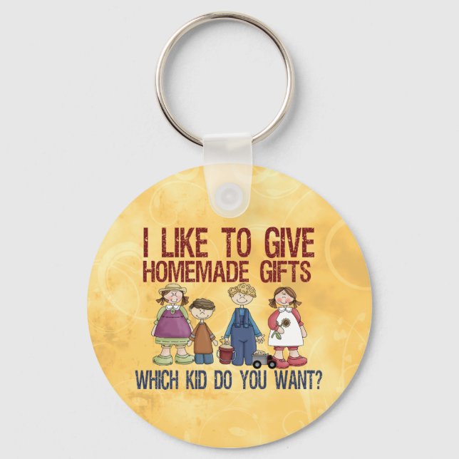 Homemade Gifts Keychain (Front)