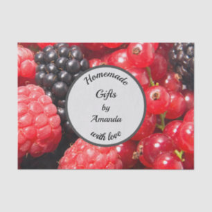 Homemade gifts with love customizable photo tissue paper