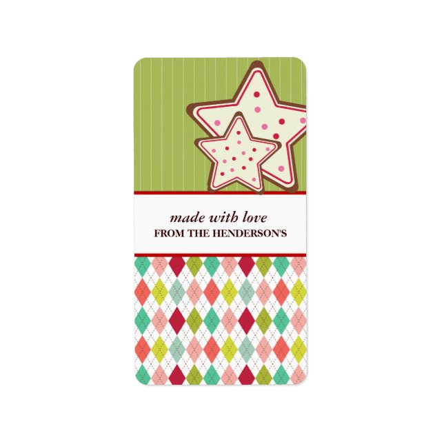 Homemade Goodies Gift Tag Stickers (Front)
