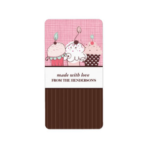 Homemade Goodies Gift Tag Stickers