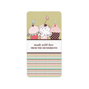 Homemade Goodies Gift Tag Stickers