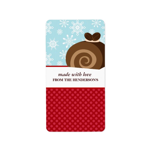 Homemade Goodies Gift Tag Stickers (Front)