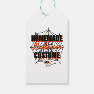 Homemade Halloween Costume Gift Tags