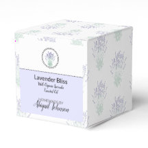 Homemade Lavender Bath Bomb Box