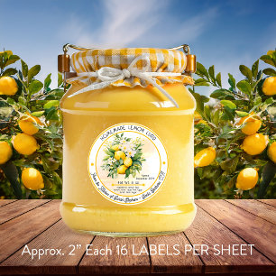 Homemade Lemon Curd Canning 2 In 16 Sheet