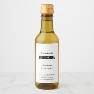 Homemade Moonshine Labels