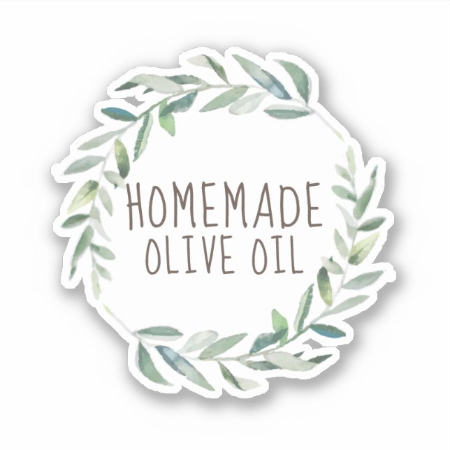 homemade Olive Oil (Front)