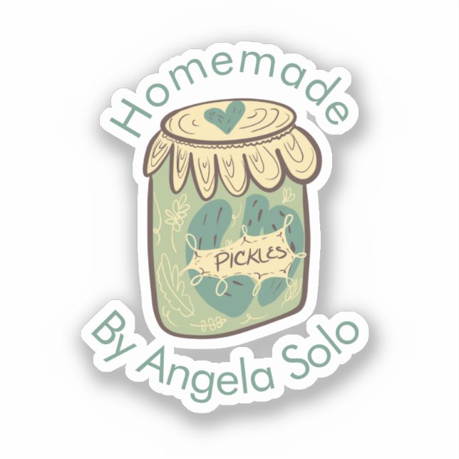 Homemade Pickles Branding Business  (Front)