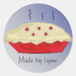 Homemade Pies Classic Round Sticker