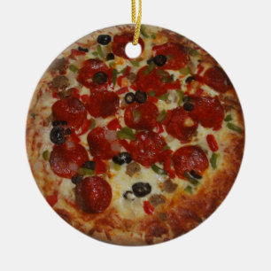 Homemade Pizza One Sided Ornament