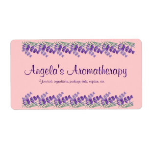 Homemade Potpourri Aromatherapy Label
