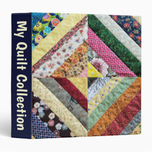 Homemade Quilt Pattern Binder