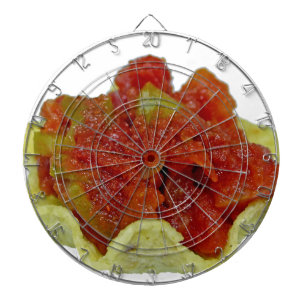 Homemade Salsa Dartboard