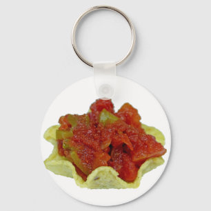 Homemade Salsa Keychain