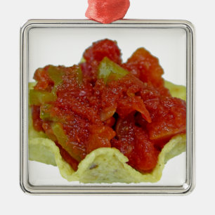 Homemade Salsa Metal Ornament