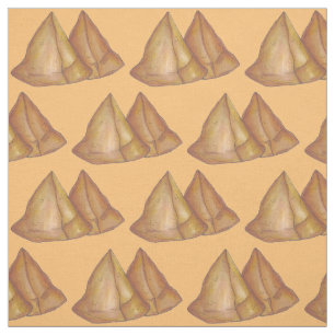 Homemade Samosas Indian Food Cooking Foodie Fabric