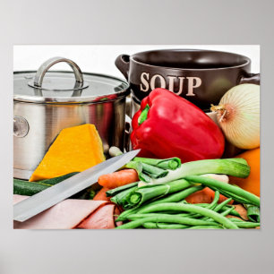Homemade Soup...Yum! Poster