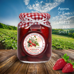Homemade Strawberry Preserves Canning